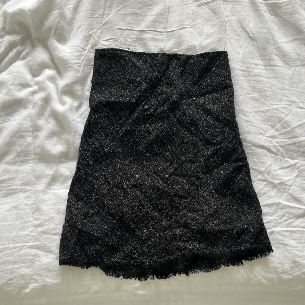 Burberry midi skirt- dark gray